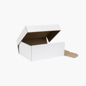 White Cake Box small 1/4