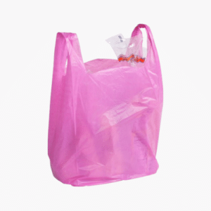 Pink Plastic Bag
