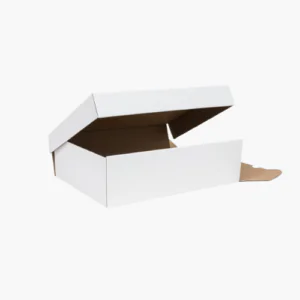 White Cake Box small 1/2